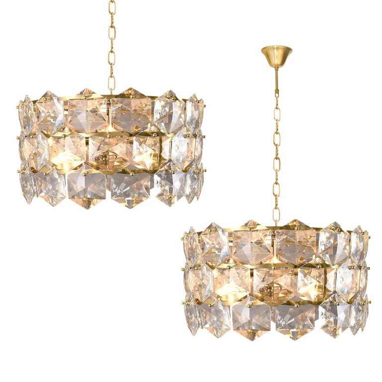 Lampa Żyrandol Nowoczesny AUSTIN GOLD 6xE14 (2)