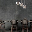 Lampa Żyrandol Nowoczesny STARLIGHT 3xE14 listwa (4)