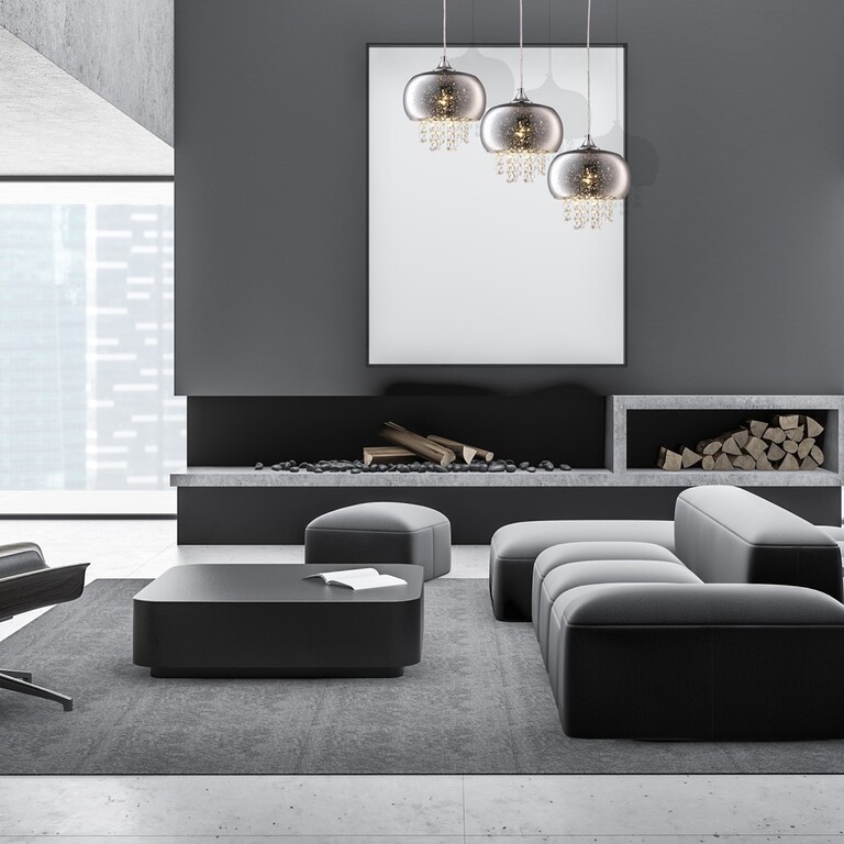 Lampa Żyrandol Nowoczesny STARLIGHT 3xE14 listwa (6)