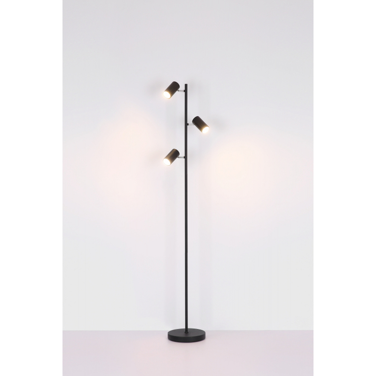 LAMPA PODŁOGOWA ROBBY metal czarna (2)
