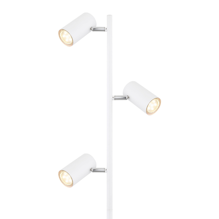 LAMPA PODŁOGOWA ROBBY metal biała (4)
