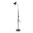 Lampa podłogowa czarna 155cm elastyczne ramie