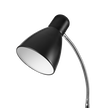 Lampa podłogowa czarna 155cm elastyczne ramie (3)