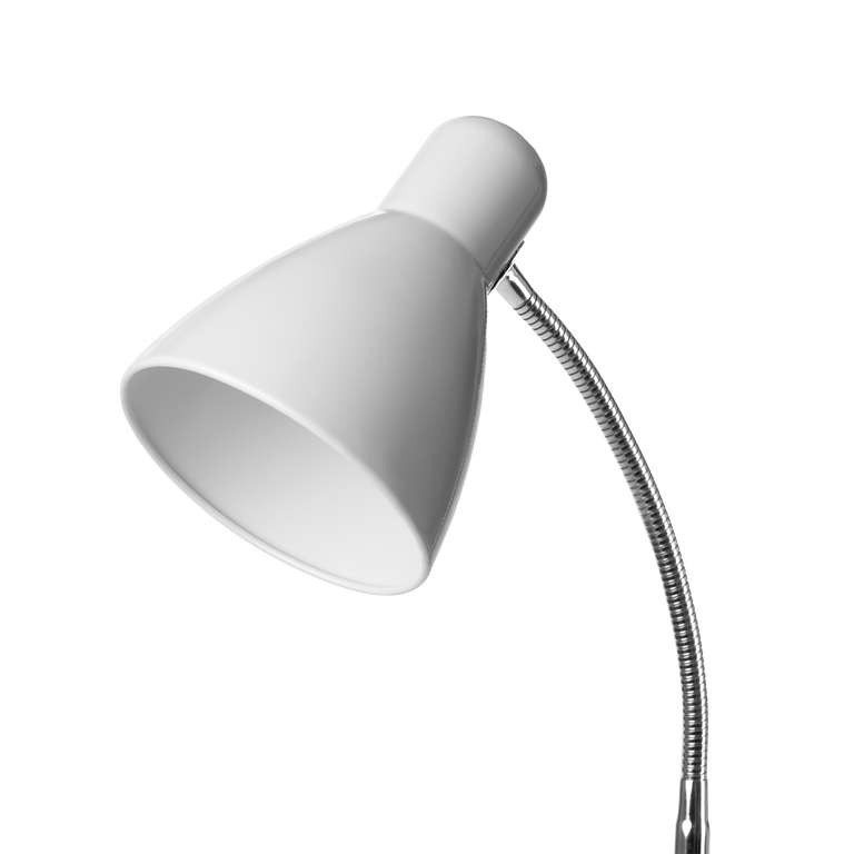 Lampa podłogowa biała 155cm elastyczne ramie (3)