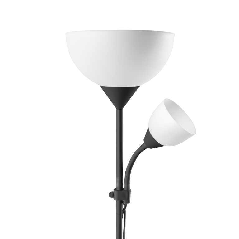 Lampa stojąca podłogowa Orno Urlar 175 cm 25W E27 czarna (2)