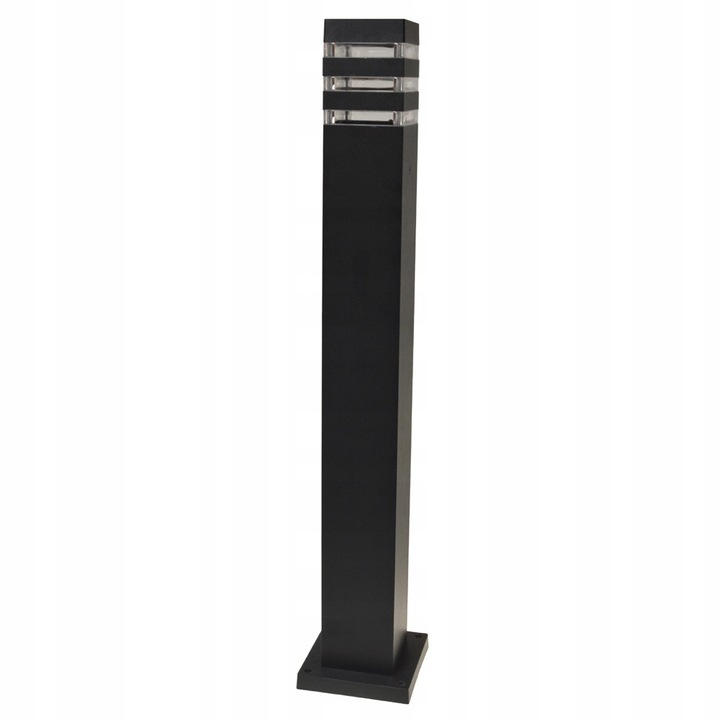 Słupek ogrodowy Słupek Santa 1x E27 80cm czarna (2)