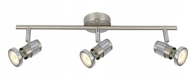 LAMPA SUFITOWA REALITY SATYNA CHROM EMINA 3XGU10