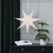 Gwiazda wisząca biała BLINKA 60 cm 501-25