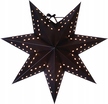 Gwiazda wisząca czarna 34 cm BOBO 236-52