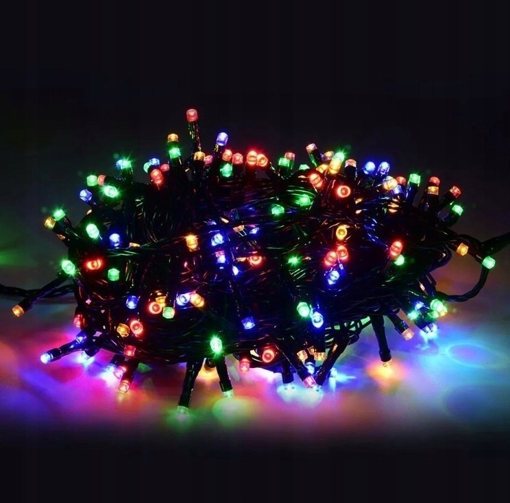 Światełka lampki wewnętrzne/zewnętrzne 300 LED Multikolor LAMP03MULTI 22m (3)