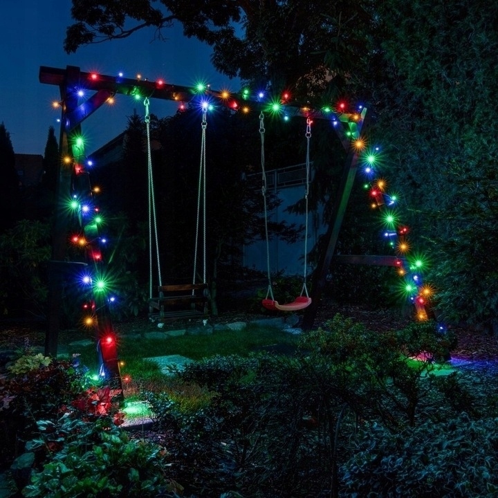 Światełka lampki wewnętrzne/zewnętrzne 300 LED Multikolor LAMP03MULTI 22m (7)