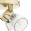 LAMPA SUFITOWA KINKIET KOŁO 3XE14 REFLEKTOR TUBA SPOT ZŁOTA GLAMOUR BEST (3)