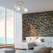 LAMPA SUFITOWA KINKIET LISTWA 2XE14 REFLEKTOR TUBA SPOT ZŁOTA GLAMOUR BEST (5)