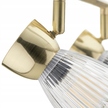 LAMPA SUFITOWA KINKIET LISTWA 2XE14 REFLEKTOR TUBA SPOT ZŁOTA GLAMOUR BEST (3)