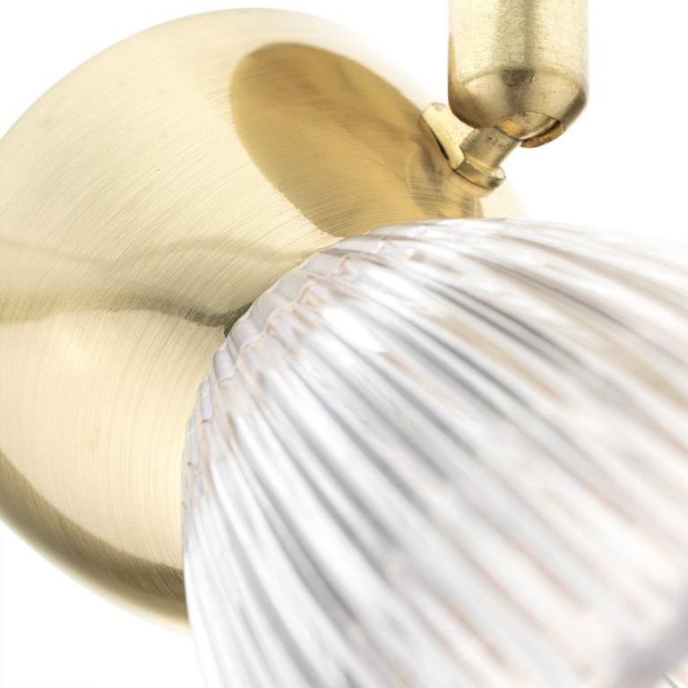 LAMPA SUFITOWA KINKIET LED E14 REFLEKTOR TUBA SPOT ZŁOTA GLAMOUR (4)
