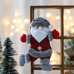 Mikołaj na choinkę BOŻE NARODZENIE wiszący 17 cm OZDOBA (2)