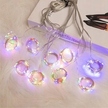 KURTYNA lampki świąteczne ozdobne LED USB 5V 300 LED 3x3m pilot RGB (3)