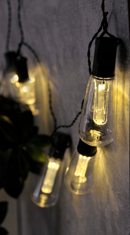 Girlanda LED EDISON na baterie 2,6m żarówki (6)