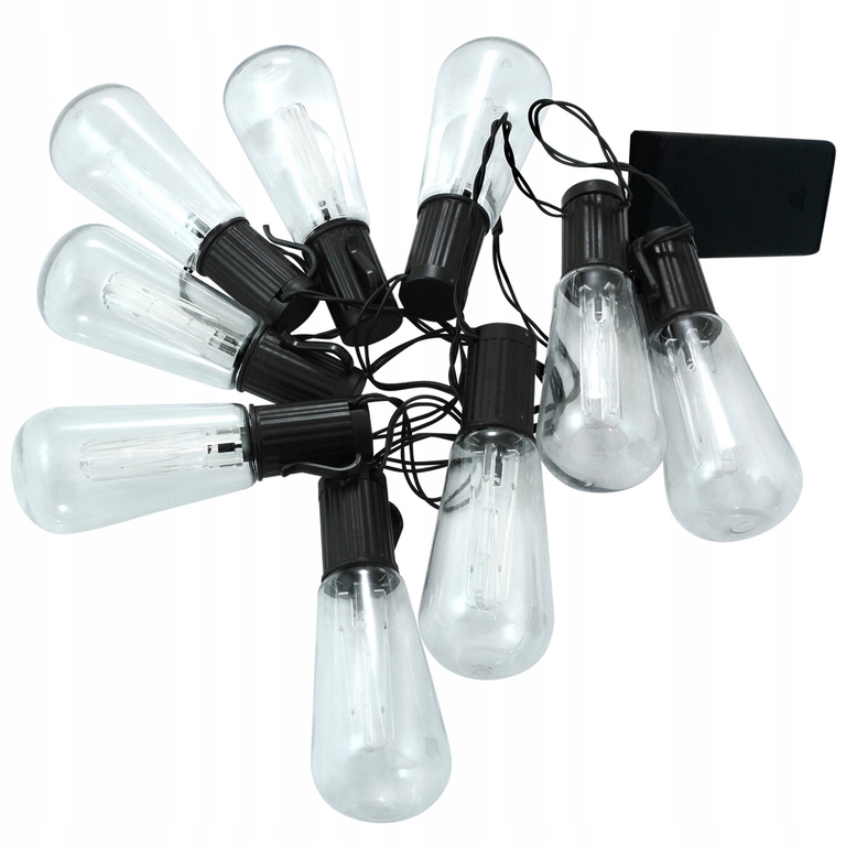 Girlanda LED EDISON na baterie 2,6m żarówki (2)