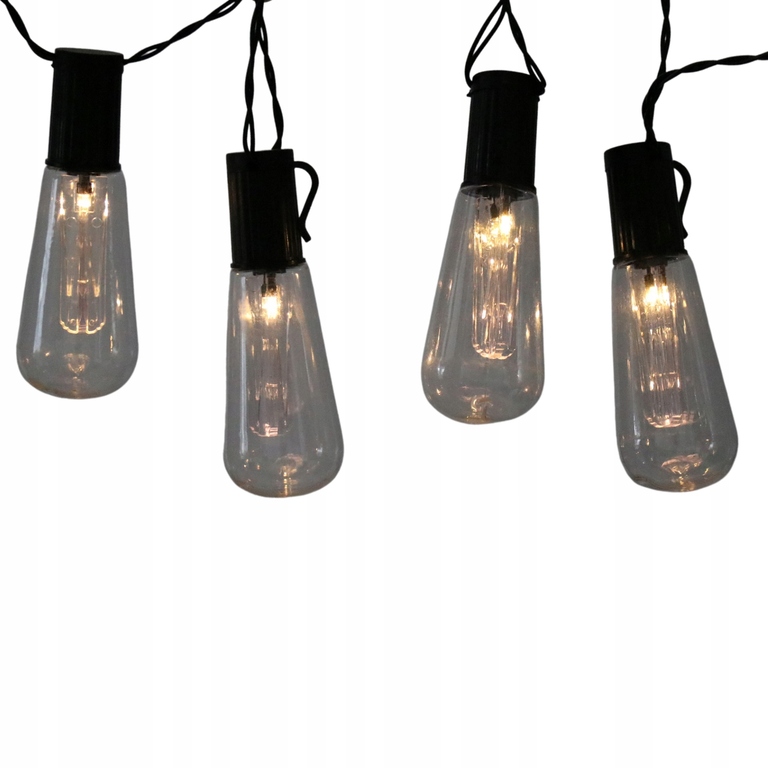 Girlanda LED EDISON na baterie 2,6m żarówki