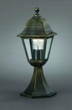 słupek ogrodowy stojący Lima lampa zewnętrzna patyna aluminium