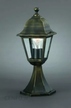 słupek ogrodowy stojący Lima lampa zewnętrzna patyna aluminium