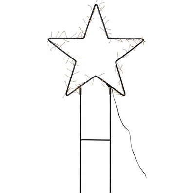 Dekoracja ogrodowa gwiazda Led BARLUMI 40 cm 475-15