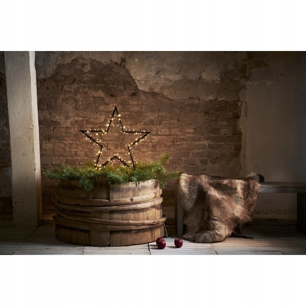 Dekoracja ogrodowa gwiazda Led SPIKY 73 cm 475-12 (2)