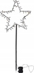 Dekoracja ogrodowa gwiazda Led SPIKY 92 cm na baterie 857-04 (2)