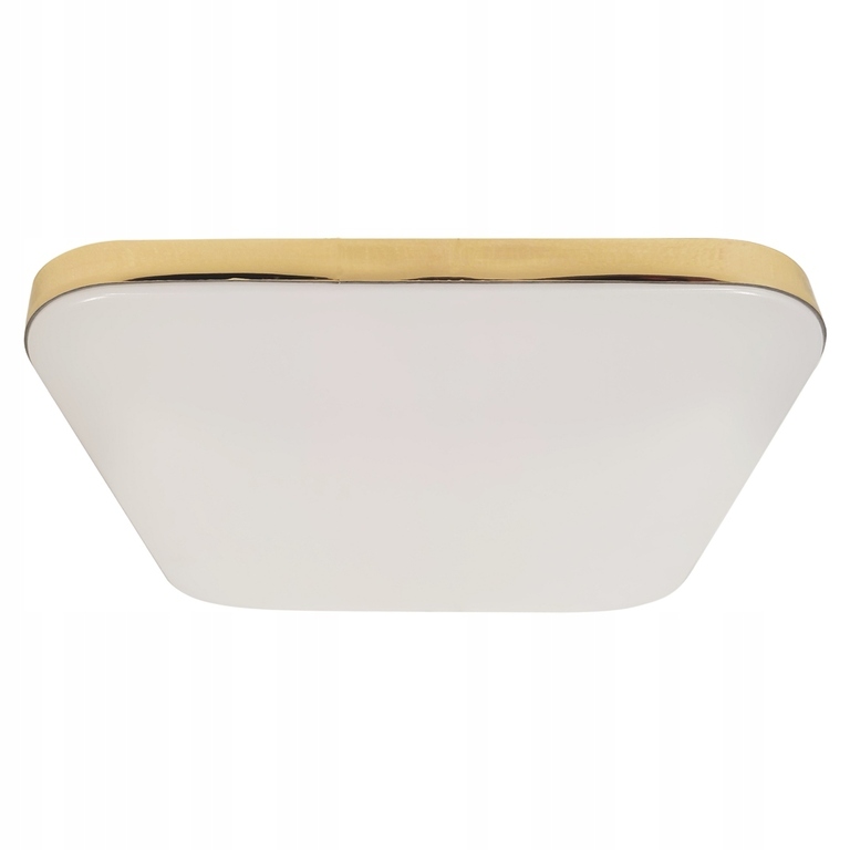 Plafon LED NEMO KWADRAT ZŁOTY 17W 4000K