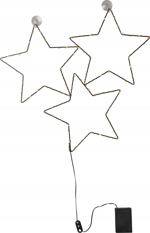 Dekoracja gwiazdy  gwiazdki Led STELLA 48 cm na baterie 701-46 (3)