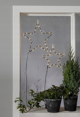 Dekoracja Gwiazdy gwiazdki Led STELLA 25 cm na baterie 701-45