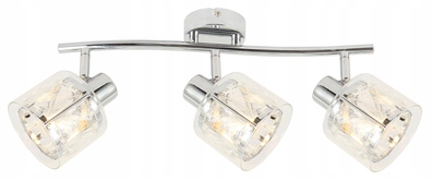 Spot Lampa listwa chrom 3 Elmo Reality 838803-06