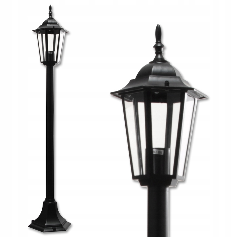 Słupek oświetleniowy Lampa LED ogrodowa E27 Victoria stojąca 100cm (1)