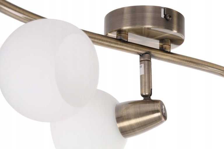 Lampa sufitowa DAVID-3 antyczny mosiądz 3xE14 (3)