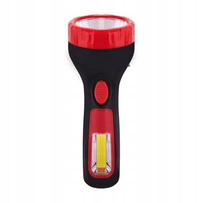 Latarka akumulatorowa led zimne światło IDEUS TRAPER LED 1W+3W 230V