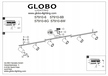 Lampa reflektor spot ROBBY 57910-6B Globo (4)
