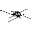Żyrandol LED Modena Grando 4000K 34W 70cm czarny (1)