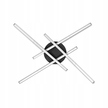 Żyrandol LED Modena Grando 4000K 34W 70cm czarny (4)