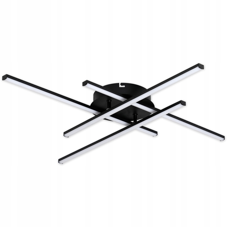 Żyrandol LED Modena Grando 4000K 34W 70cm czarny