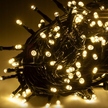 LAMPKI CHOINKOWE 200LED CIEPŁE ZEWNĘTRZNE /WEWNĘTRZNE 15m 200 lampek 8W