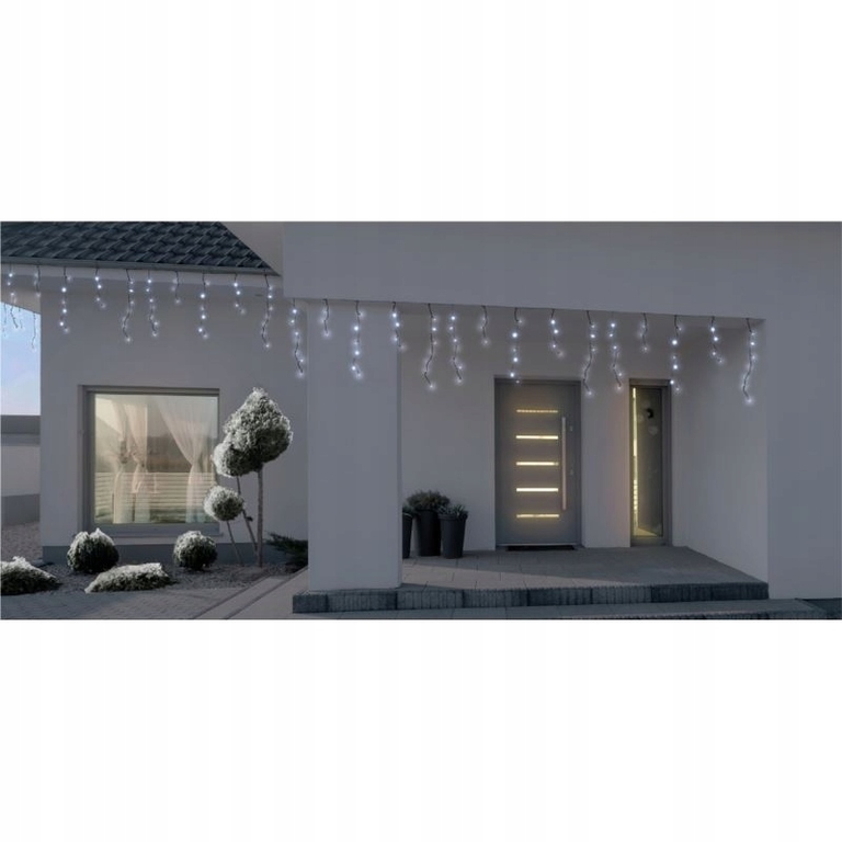BULINEX KURTYNA SOPLE LED 100L D/G ZIMNY BIAŁY 4,8 czarny przewód (3)
