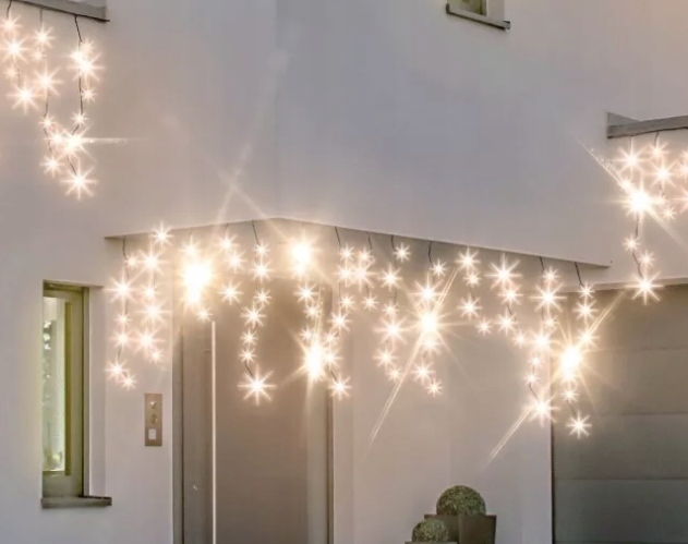 BULINEX KURTYNA SOPLE LED 100L CIEPŁE D/G 6W FLESZ (4)