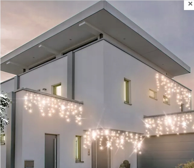 BULINEX KURTYNA SOPLE LED 100L CIEPŁE D/G 6W FLESZ (3)