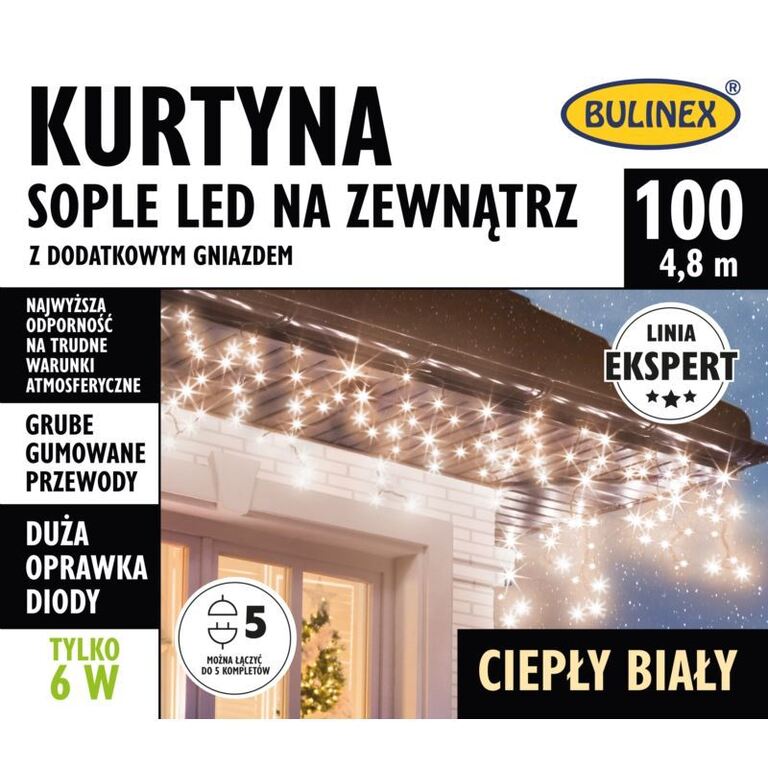 BULINEX KURTYNA SOPLE LED 100L ZEW ciepły 75-658 (3)