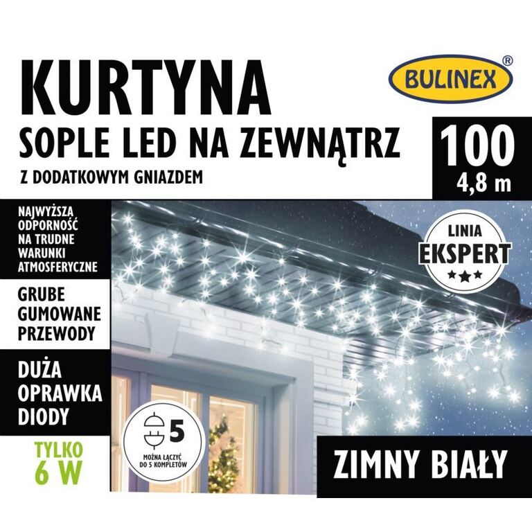 BULINEX KURTYNA SOPLE LED 100L ZEW biały 75-652 (3)