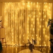 KURTYNA ŚWIETLNA LAMPKI 300LED 3x3m PILOT GIRLANDA (6)