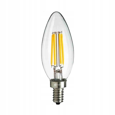 Żarówka Filamentowa LED 5W Świeczka E14 4000K