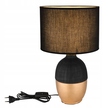 Lampa stołowa VALENTINO czarno-złota 43cm (2)