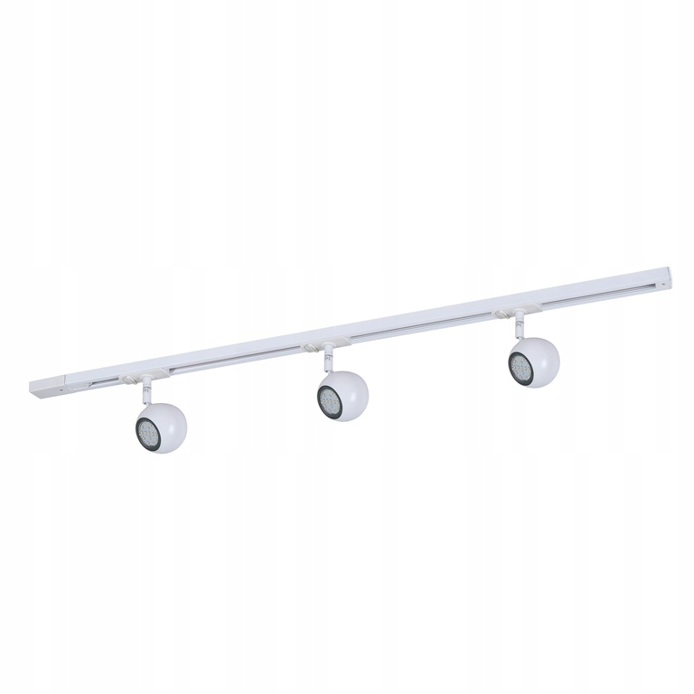 Szynoprzewód reflektory lampa listwa na żarówki ITALUX biały 1m (3)